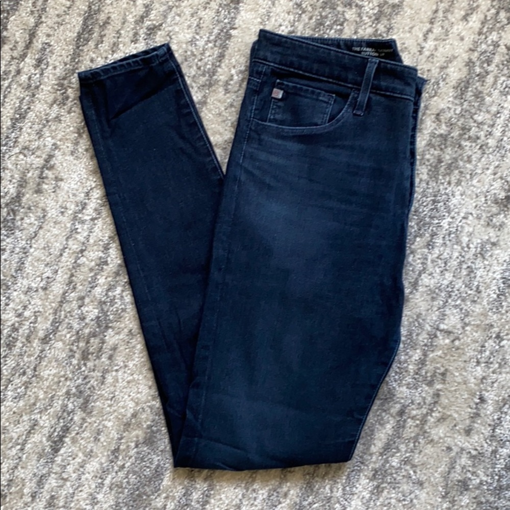 AG Farrah Skinny Button Up Jeans